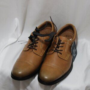 213253-US 8.5 Men’s Brown Leather Casual Shoes.  Very nice!